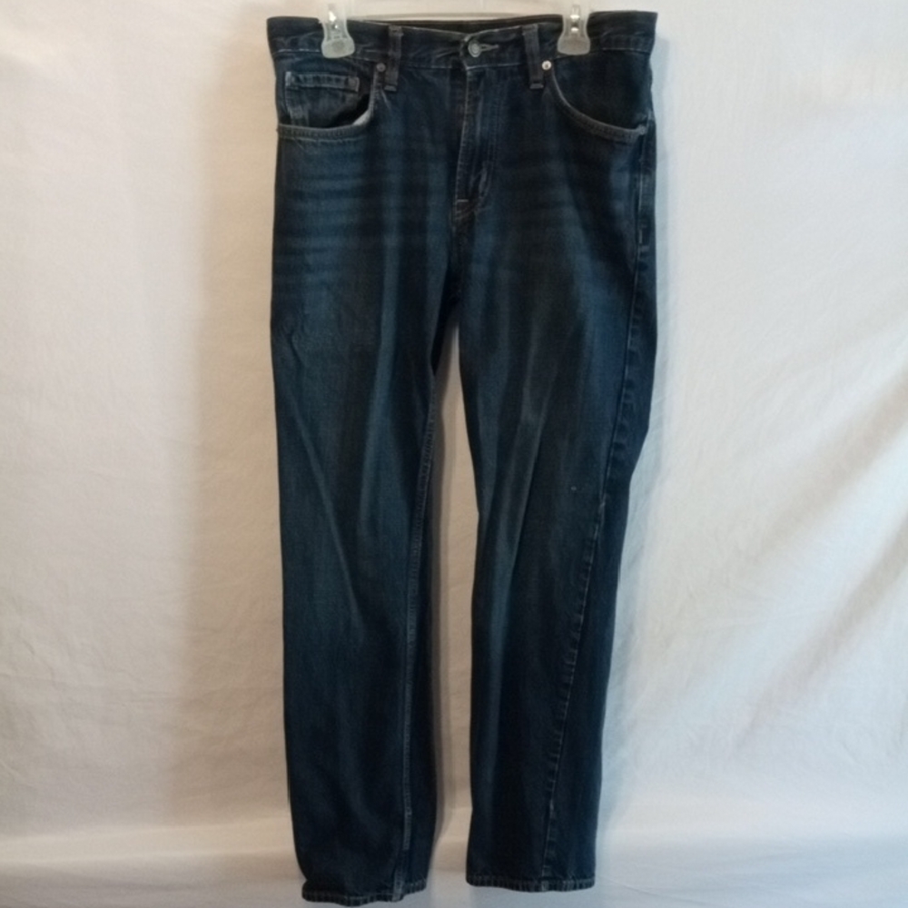 Old Navy Men's Deep Indigo Straight Jeans